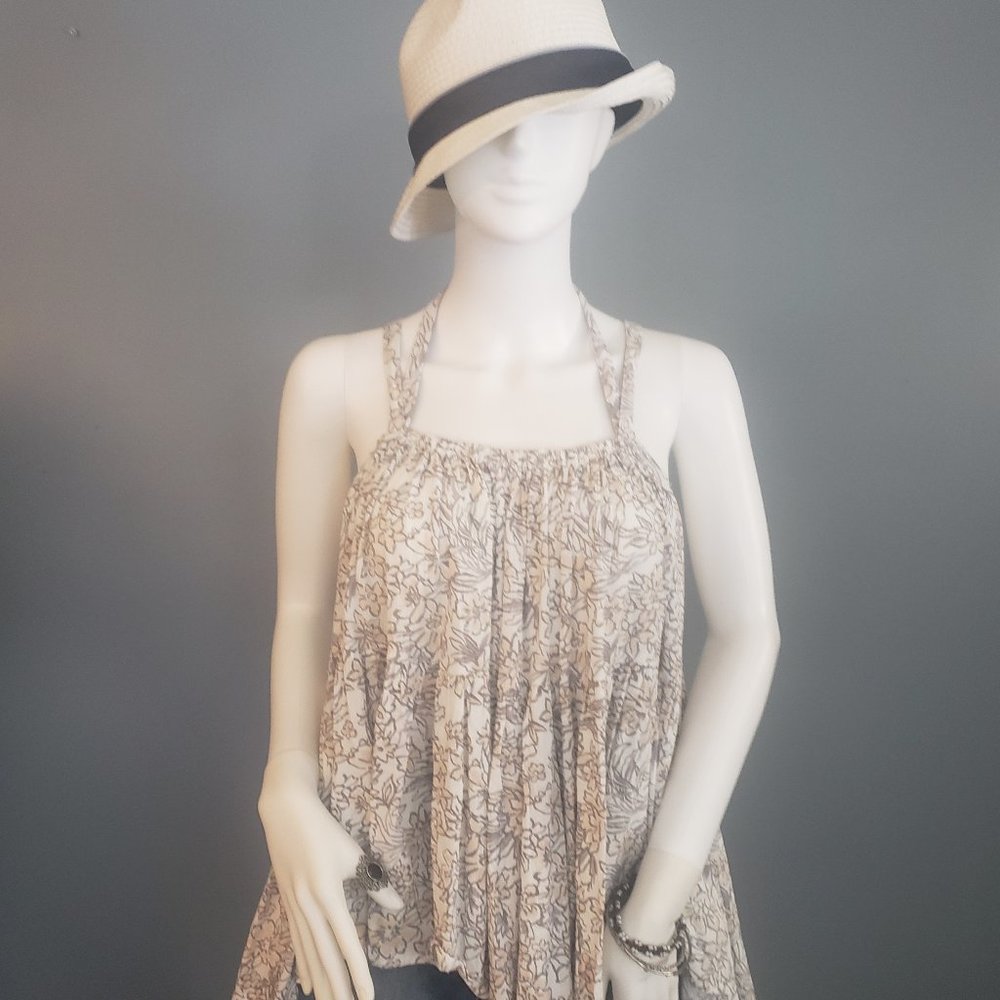 Vintage Havana Floral Flowy Tank